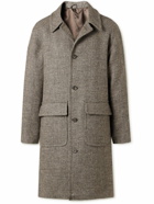 Kingsman - Jermyn Slim-Fit Wool-Tweed Coat - Brown
