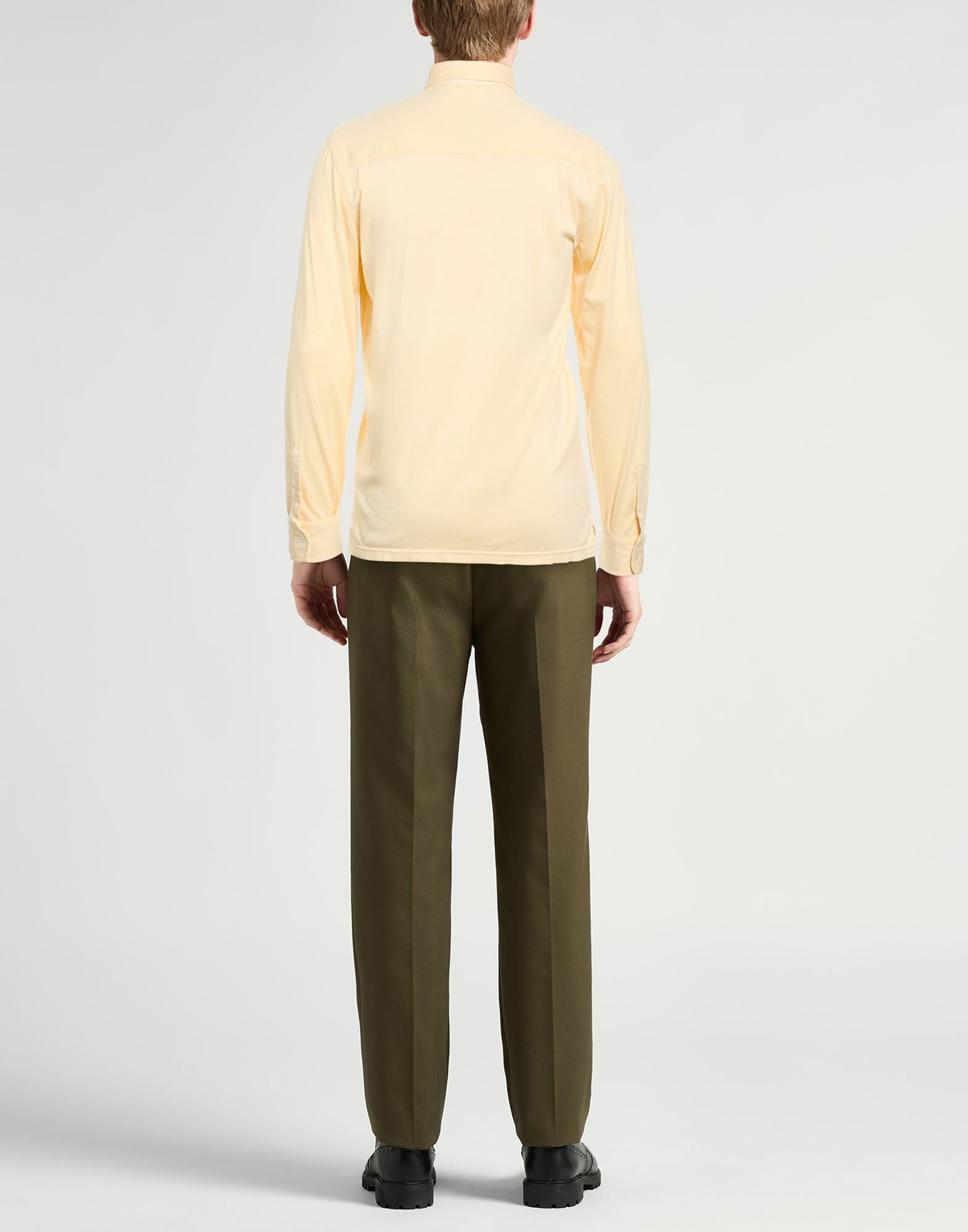 Fedeli Mens Shirt Apricot