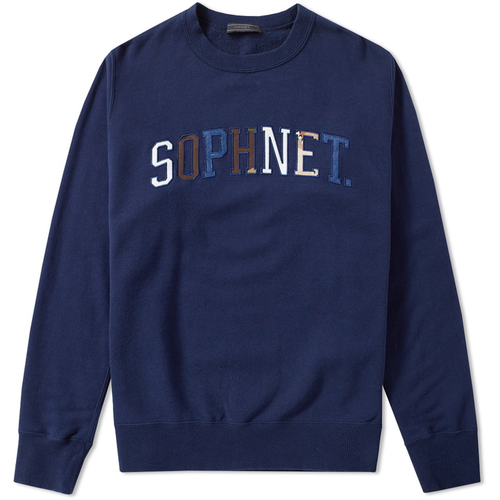 Photo: SOPHNET. Multi Arch Crew Neck Sweat