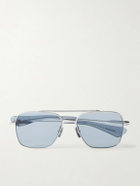 DITA - Flight-Seven Aviator-Style Titanium Sunglasses