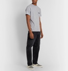 Vans - Logo-Print Mélange Cotton-Blend Jersey T-Shirt - Gray