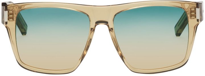 Photo: Saint Laurent Beige SL 424 Sunglasses