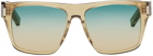 Saint Laurent Beige SL 424 Sunglasses