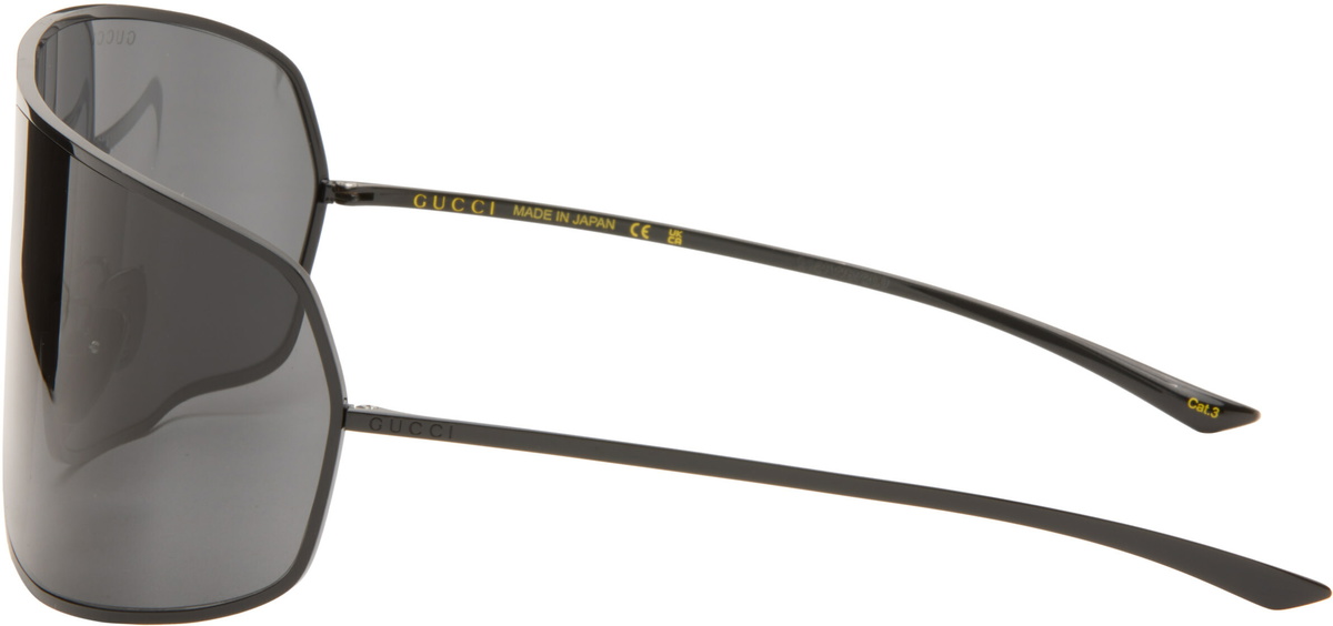Gucci Black Mask Frame Sunglasses