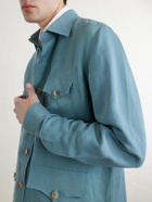 Rubinacci - Safari Overshirt - Blue