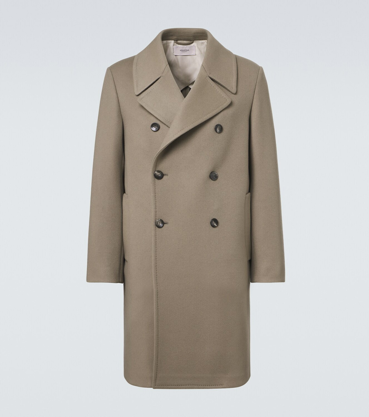 Agnona Double-breasted cashmere coat