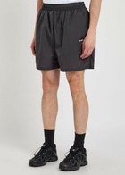 Mki Miyuki Zoku Hyperlight Wind Logo Nylon-blend Shorts Raisin