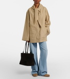 DeMellier Florence Large suede tote bag