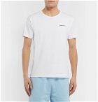 Jacquemus - Slim-Fit Logo-Embroidered Cotton-Jersey T-Shirt - White