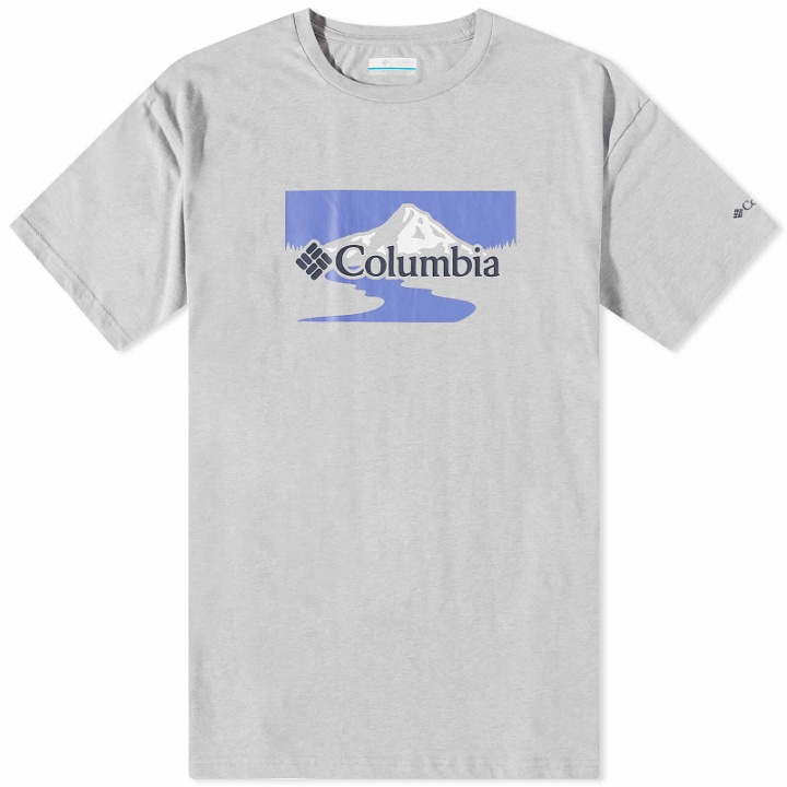 Photo: Columbia Men's Path Lake™ Graphic T-Shirt II in Columbia Grey