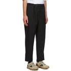 OAMC Black Wool Regs Trousers