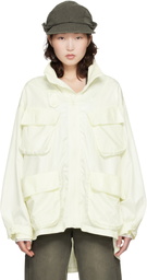 OPEN YY Yellow Cargo Pocket Wind Jacket