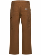 CARHARTT WIP - L32 Double Knee Organic Cotton Jeans