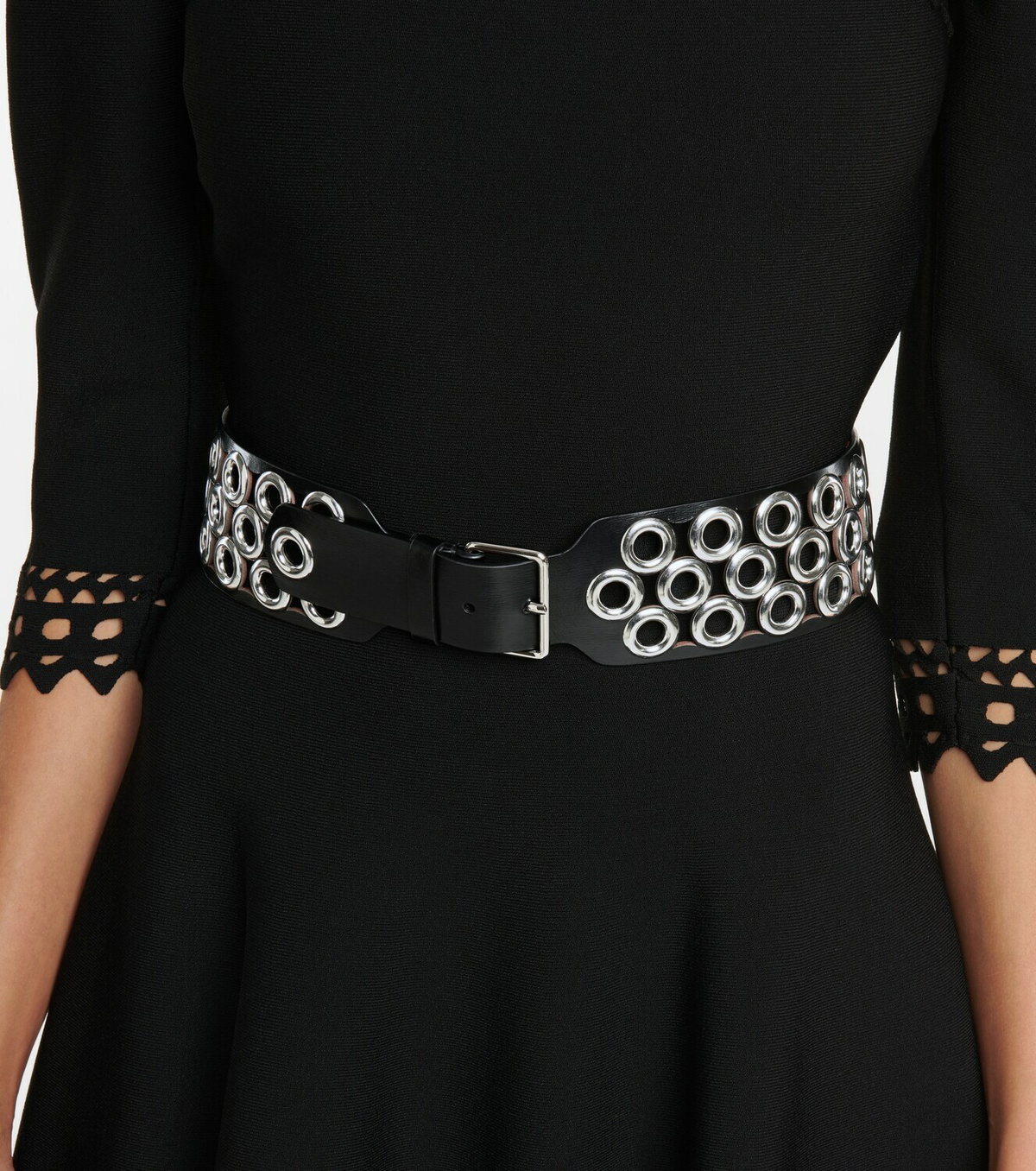 Alaïa Embellished leather belt ALAÏA