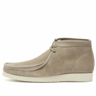 Clarks Originals Men's x Invincible Wallabee Boot in Taupe Combi