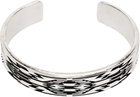 Isabel Marant Silver Engraved Bracelet