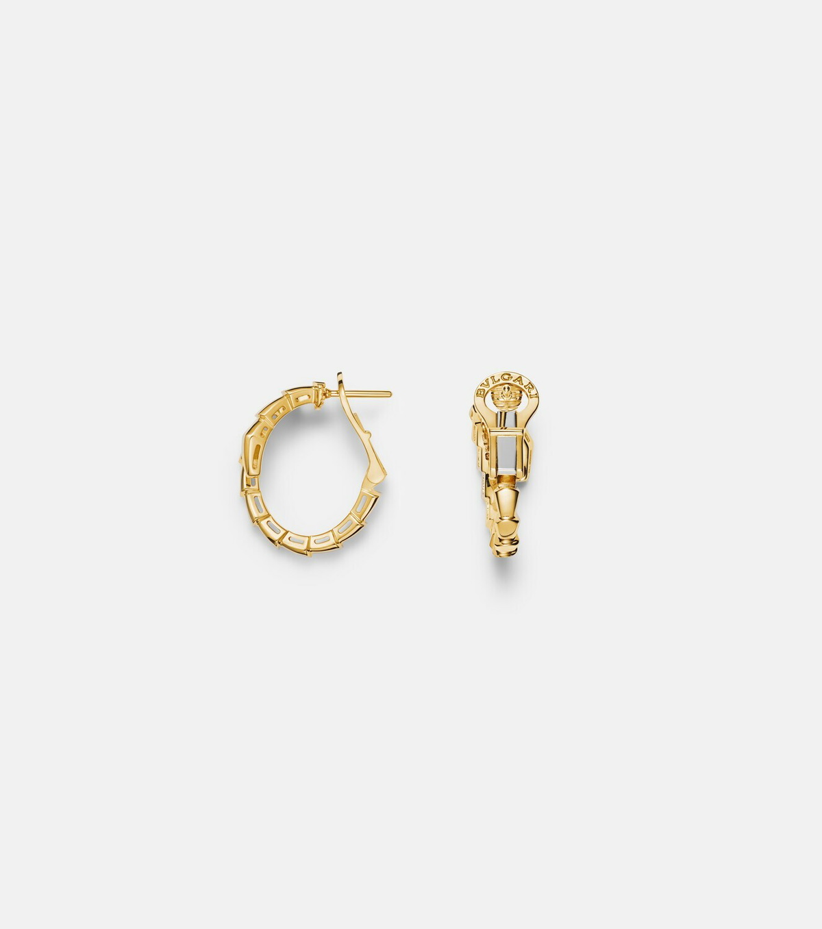Bvlgari Serpenti Viper 18kt gold earrings