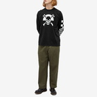 Neighborhood Men's LS-5 Long Sleeve T-Shirt in Black