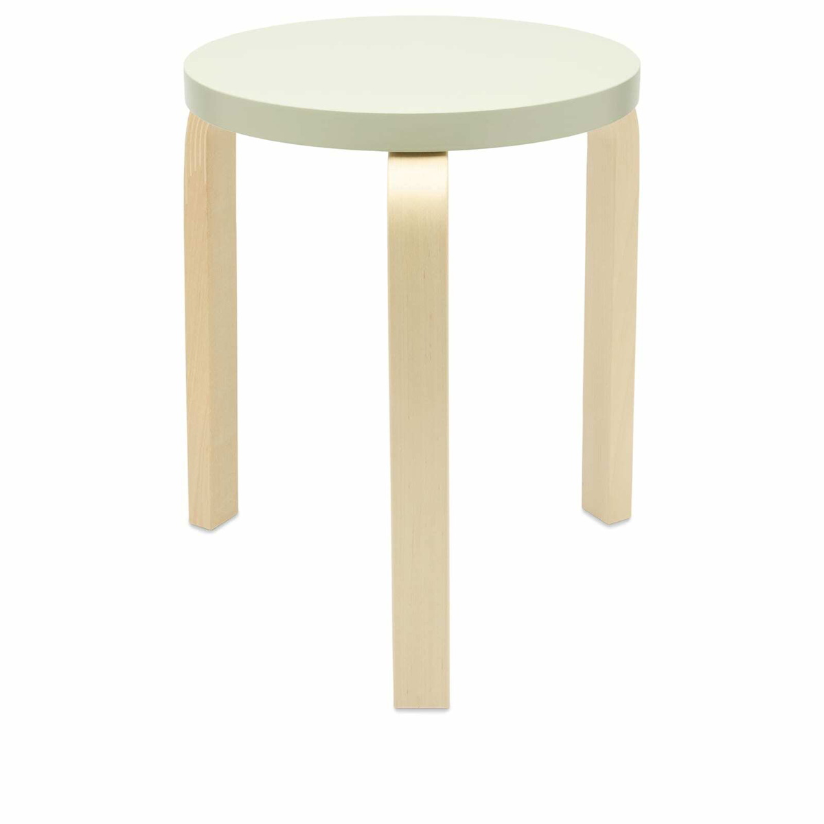 Artek Alvar Aalto 1933 Stool 60 in Green Lacquered 