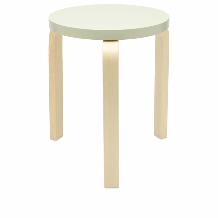 Photo: Artek Alvar Aalto 1933 Stool 60 in Green Lacquered 
