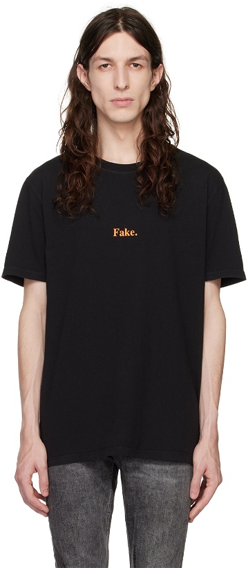 Photo: Ksubi Black 'Fake' T-Shirt