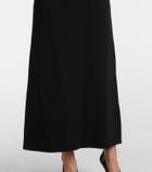 Giambattista Valli Lace-trimmed midi dress
