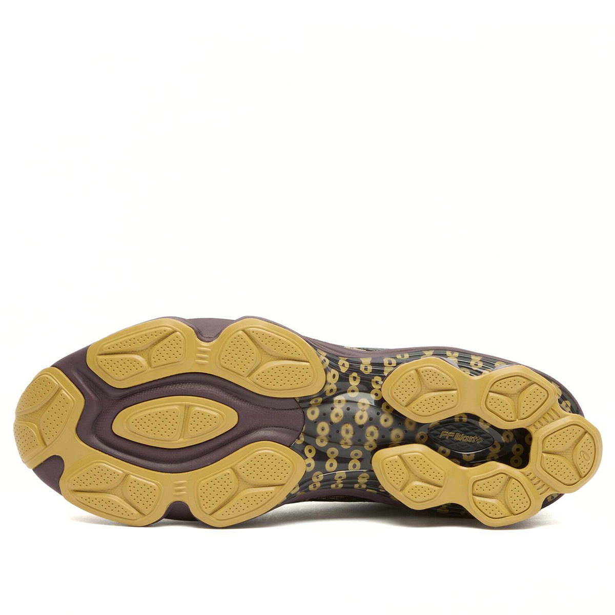 Asics US7-S Gel-Kenetic Fluent Sneakers in Beniimo Purple/Lemongrass