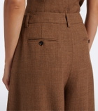 Magda Butrym Virgin wool barrel-leg pants