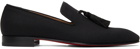 Christian Louboutin Black Officialito Loafers