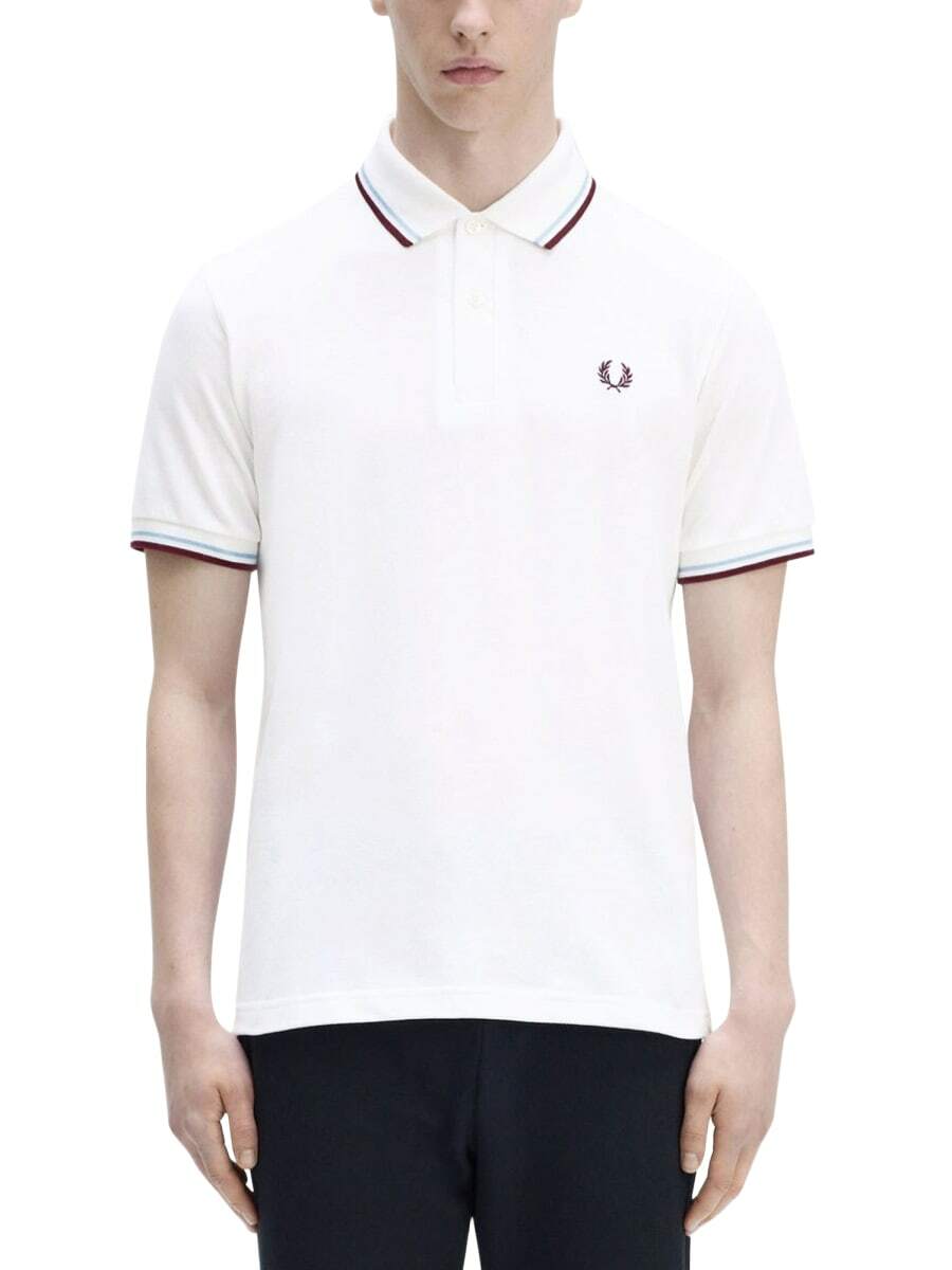 【FRED PERRY】Clubhouse Embroidered Polo Shirt R6462 CLUBHOUSE EMBROIDERED POLO SHIRT ECRU – NRML