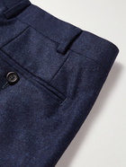 Canali - Slim-Fit Wool Suit Trousers - Blue