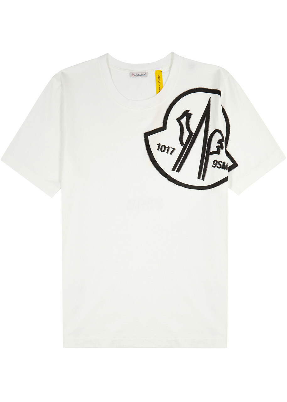 Moncler Genius 6 1017 Alyx 9SM Logo Cotton T-shirt White