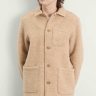 Kestin Men's Ormiston Jacket in Oat Herringbone Wool