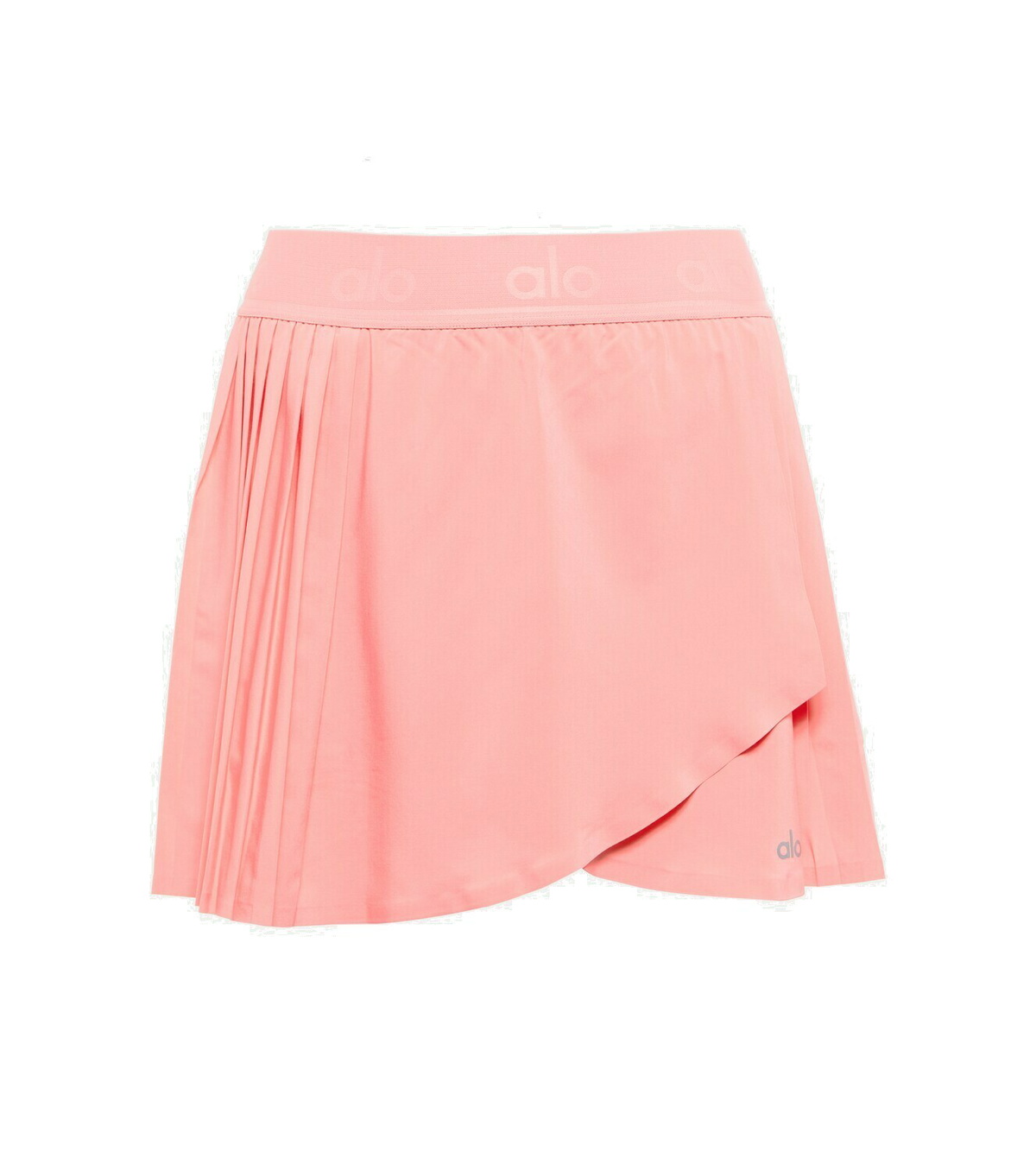 ALO YOGA Aces Tennis Skirt in Pink