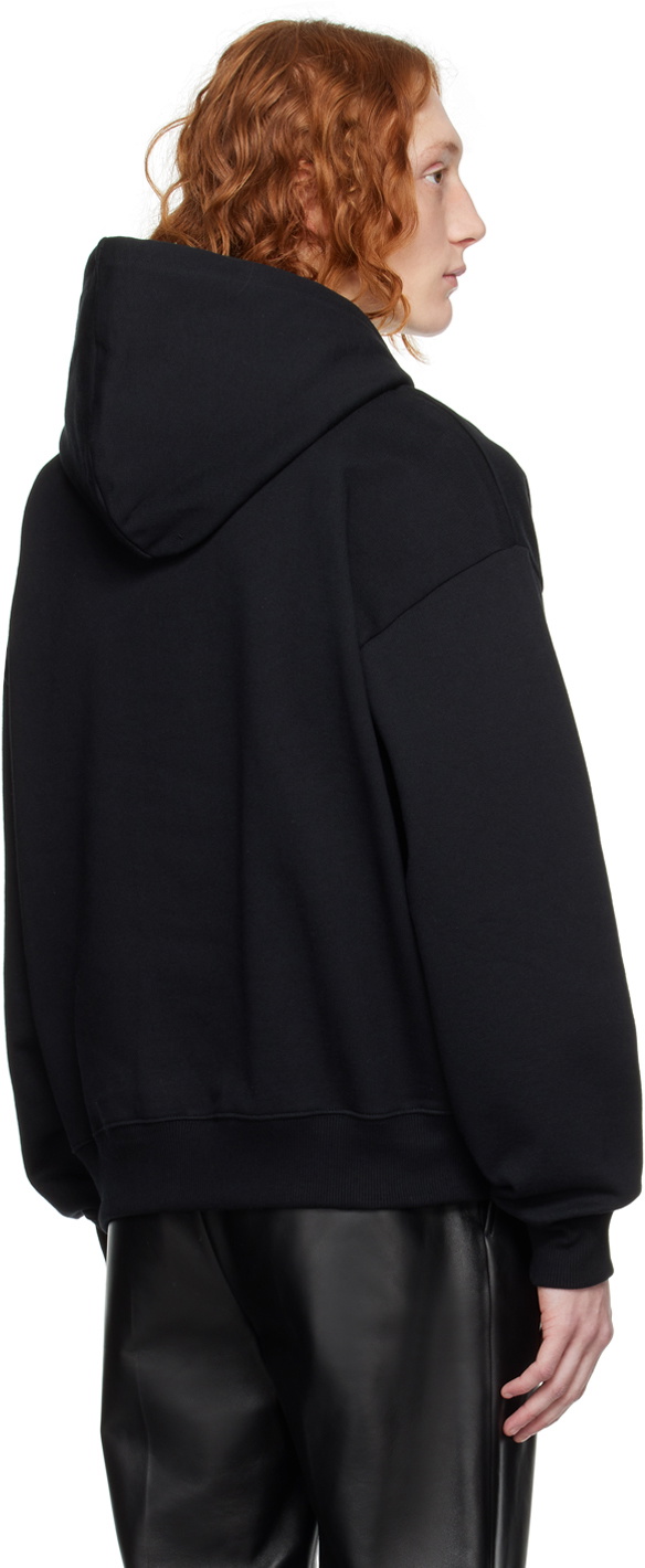 Bally Black Metallic Hoodie