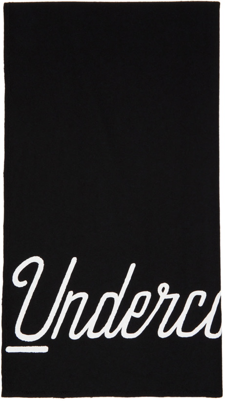 Photo: Undercoverism Black Logo Scarf