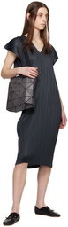 BAO BAO ISSEY MIYAKE Gray Blocky Small Shoulder Bag