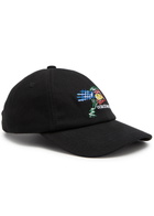 Casablanca Croquis De Tennis Logo Cotton cap - Black - One Size
