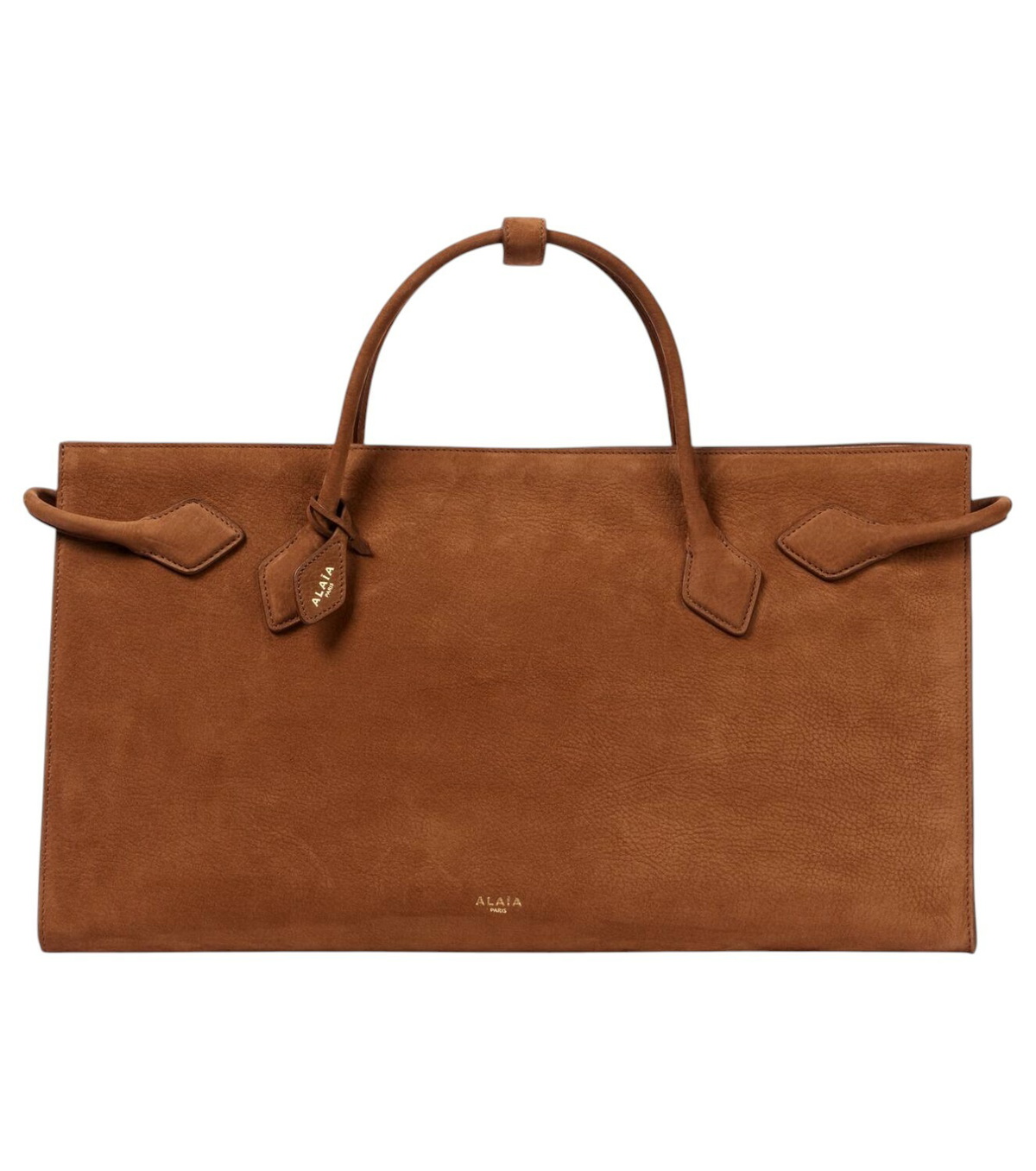 Alaïa Le Hinge Mini studded leather tote ALAÏA Alaïa Le Hinge Mini studded leather tote ALAÏA