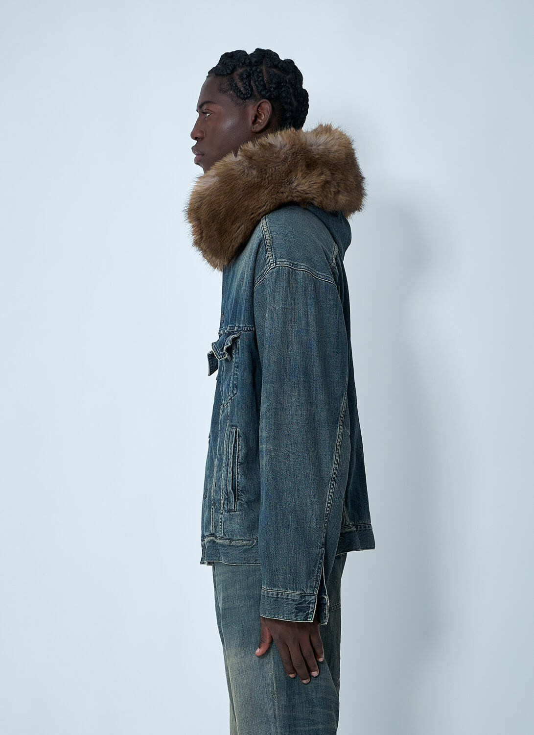 Balenciaga Boxy Denim Jacket