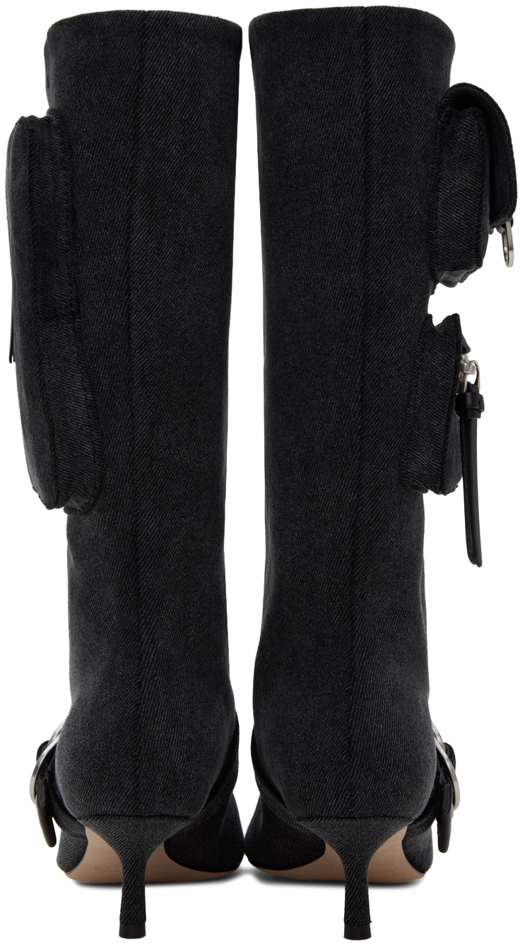 Blumarine Blue Jeanne Boots