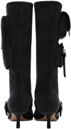 Blumarine Blue Jeanne Boots