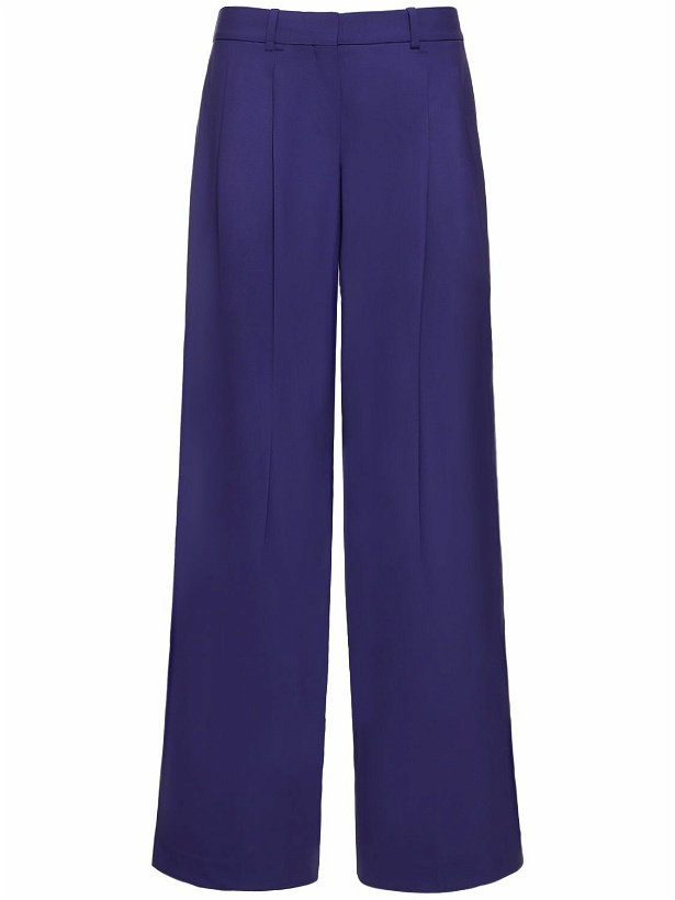 Photo: THEORY - Low Rise Stretch Wool Pants