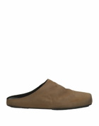 Uma Wang Womens Mules & Clogs Khaki
