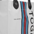 TOGA ARCHIVES Women's TOGA Logo Tote Bag Small in White 