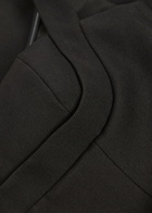 Roland Mouret Belted Crepe Midi Dress Black