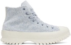 Converse Blue Chuck Taylor All Star Lugged 2.0 High-Top Sneakers