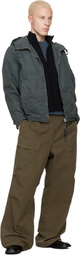 C.P. Company Green Micro-Reps Hooded Lens Jacket