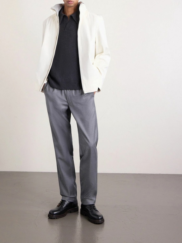 Photo: SEASE - Cruise 2.0 Virgin Wool-Blend Hooded Jacket - Neutrals