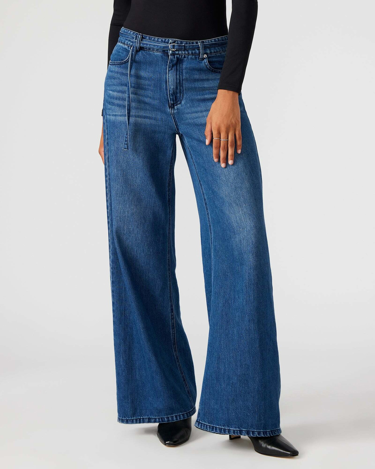 Steve Madden Serenity Pants in Denim